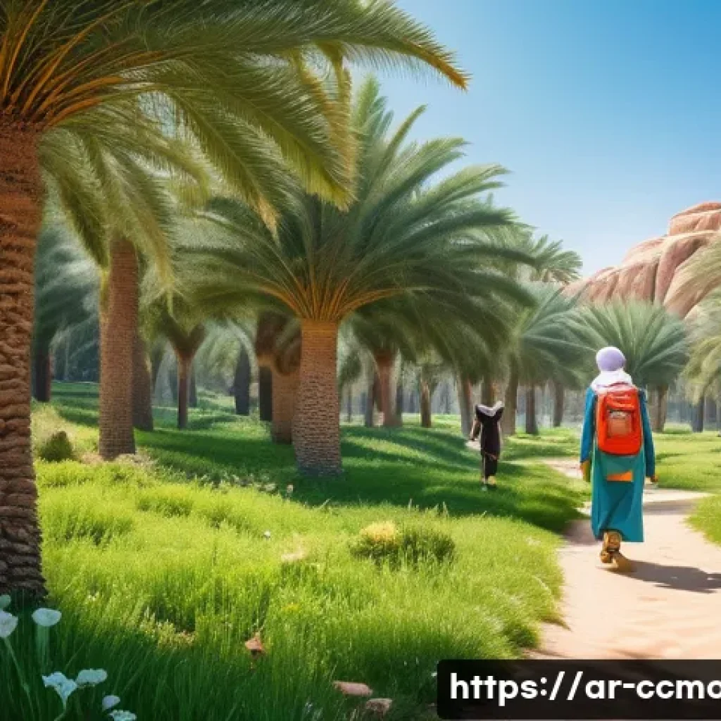코코몽 시즌별 인기 에피소드 - A vibrant and colorful scene of Kokomon and friends exploring a lush green forest in the Arabian spr...