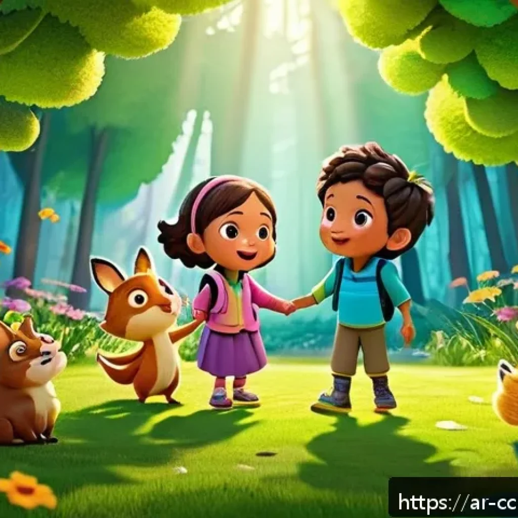 코코몽의 에피소드별 시청률 분석 - A vibrant animated scene from Kokomon featuring diverse main characters engaging in a lively forest ...